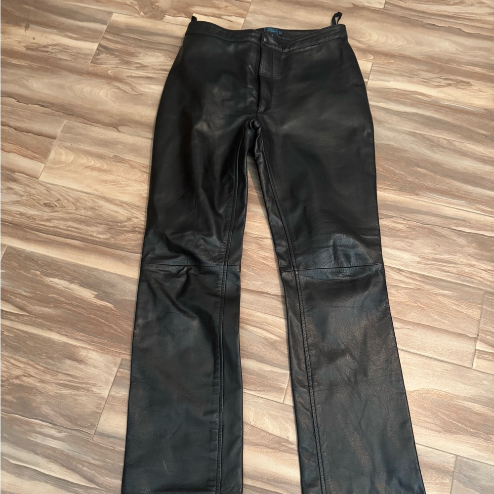 Steve Madden Black Leather Trousers 🖤